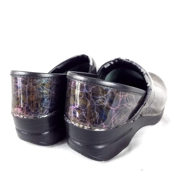 Dansko Pro XP 2.0 Professional Iridescent Lighting Swirl Clogs Size 37 or 6.5-7 - Picture 4 of 7